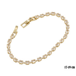Bransoletka CM miedź pozłacana 14k - MF39047