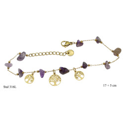Bransoletka Xuping Stal 316L - MF35643