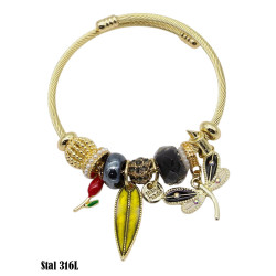 Bransoletka Stal 316L - MF37819-2