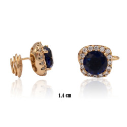 Klipsy Xuping pozłacane 18k - MF38702