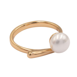 Pierścionek Xuping pozłacany 18k - MF40408