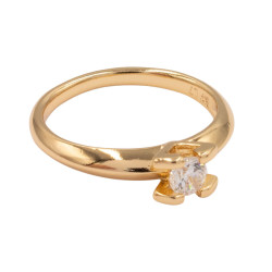 Pierścionek Xuping pozłacany 18k - MF40417