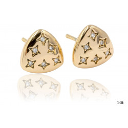 Kolczyki Xuping pozłacane 18k - MF13333