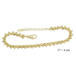 Bransoletka Merebilo CM miedź pozłacana 14k - MF41468