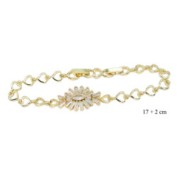 Bransoletka Merebilo CM miedź pozłacana 14k - MF41416
