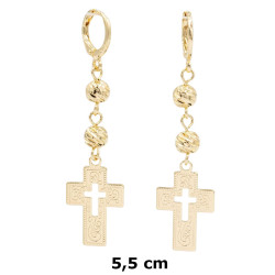 Kolczyki CM miedź pozłacane 14k - MF41546 - Hurt