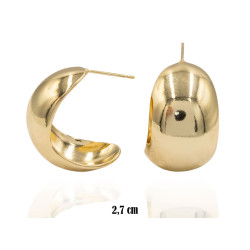 Kolczyki Merebilo miedź pozłacana 14k - MF41588
