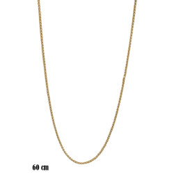 Naszyjnik miedź pozłacana 14k - MF42122
