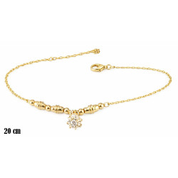 Bransoletka Xuping pozłacana 18k - MF9550