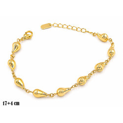 Bransoletka CM miedź pozłacana 14k - MF41913
