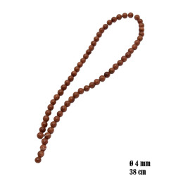 Sznurek Piasek Pustyni 4 mm Kamień - MF42461