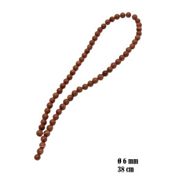 Sznurek Piasek Pustyni 6 mm Kamień - MF42460