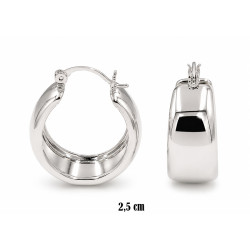 Kolczyki Xuping rodowane - MF40058