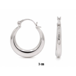 Kolczyki Xuping rodowane - MF40155