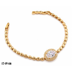 Bransoletka Xuping pozłacana 18k - MF40286