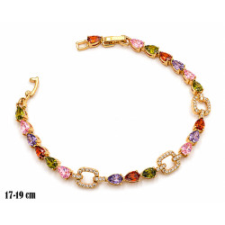 Bransoletka Xuping pozłacana 18k - MF40121