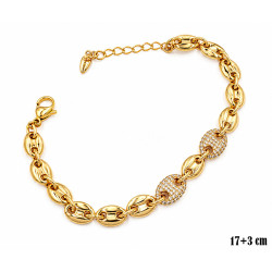 Bransoletka Xuping pozłacana 18k - MF40120