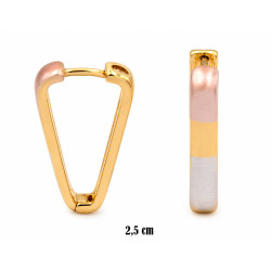 Kolczyki Xuping pozłacane 18k - MF40234