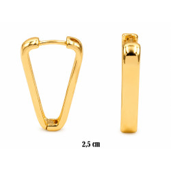 Kolczyki Xuping pozłacane 18k - MF40233