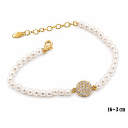 Bransoletka Xuping pozłacana 18k - MF40426