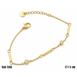 Bransoletka Xuping Stal 316L - MF40503