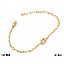 Bransoletka Xuping Stal 316L - MF40498