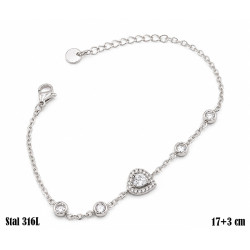 Bransoletka Xuping Stal 316L - MF40526
