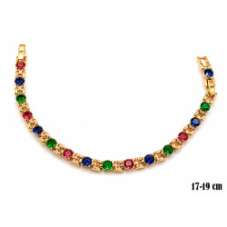 Bransoletka Xuping pozłacana 18k - MF40183