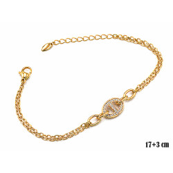 Bransoletka Xuping pozłacana 18k - MF40285