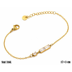 Bransoletka Xuping Stal 316L - MF40506