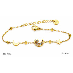 Bransoletka Stal 316L - MF42334B