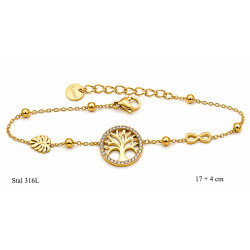 Bransoletka Stal 316L - MF42334B1