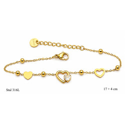 Bransoletka Stal 316L - MF42334B2