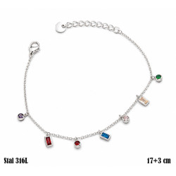 Bransoletka Xuping Stal 316L - MF40525