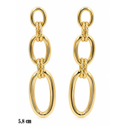 Kolczyki Merebilo Miedź pozłacana 14k - MF41932