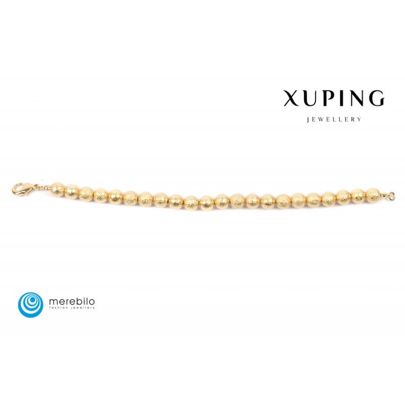 Bransoletka pozłacana 18k - Xuping - FM11350