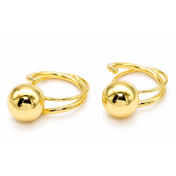 Pierścionek miedź pozłacana 14k - MF42526