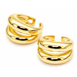 Pierścionek miedź pozłacana 14k - MF42518