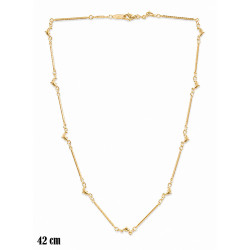 Naszyjnik Xuping pozłacany 18k - MF40111