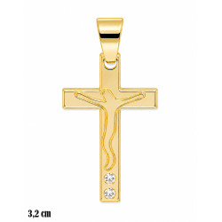 Przywieszka CM Miedź pozłacana 14k - MF42236