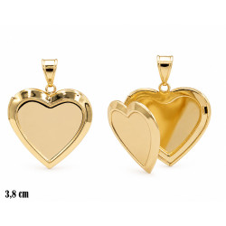 Przywieszka CM Miedź pozłacana 14k - MF42234