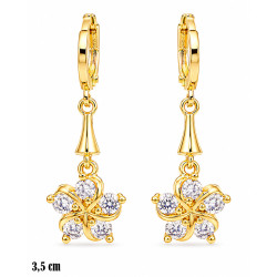 Kolczyki CM Miedź pozłacana 14k - MF42517