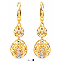 Kolczyki CM Miedź pozłacana 14k - MF42360 [MF42596]