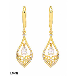 Kolczyki CM Miedź pozłacana 14k - MF42238 [MF42598]