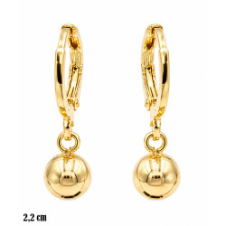 Kolczyki CM Miedź pozłacana 14k - MF42592