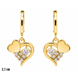 Kolczyki CM Miedź pozłacana 14k - MF42393 [MF42510]