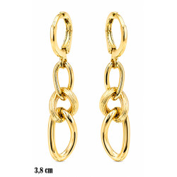 Kolczyki CM Miedź pozłacana 14k - MF42608