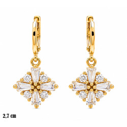 Kolczyki CM Miedź pozłacana 14k - MF42438