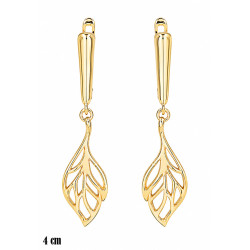 Kolczyki CM Miedź pozłacana 14k - MF42357