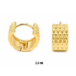 Kolczyki CM Miedź pozłacana 14k - MF42501